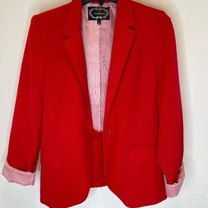 Woman's Blazer - "Ambiance" in Red, Size M
